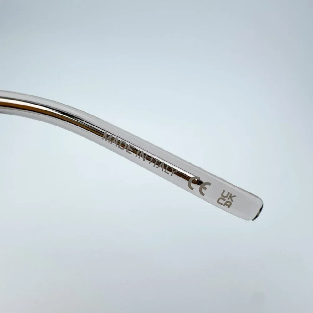 Saint Laurent SL474OPT 003 BRAND NEW Eyeglasses Transparent Nude Square Unisex